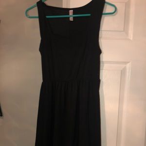 Black Sweetheart neckline dress